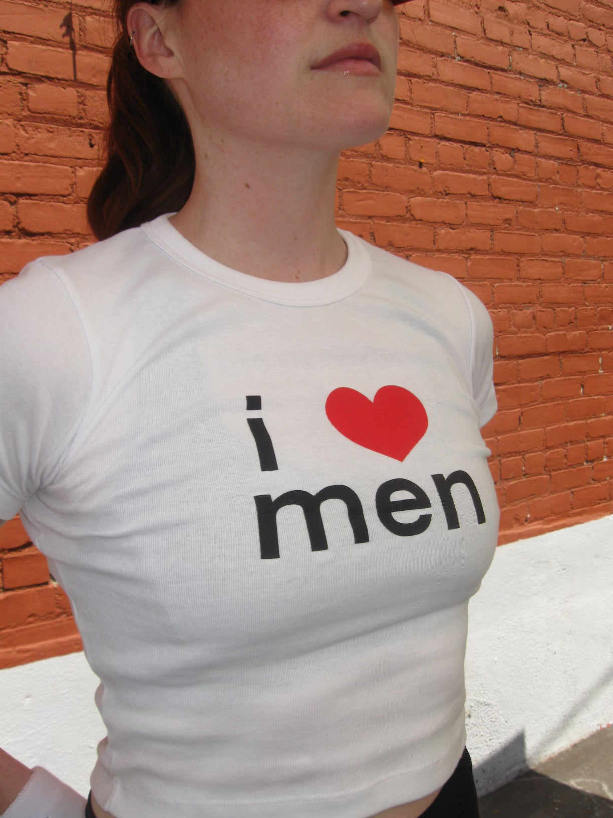 I Heart Men Baby Tee