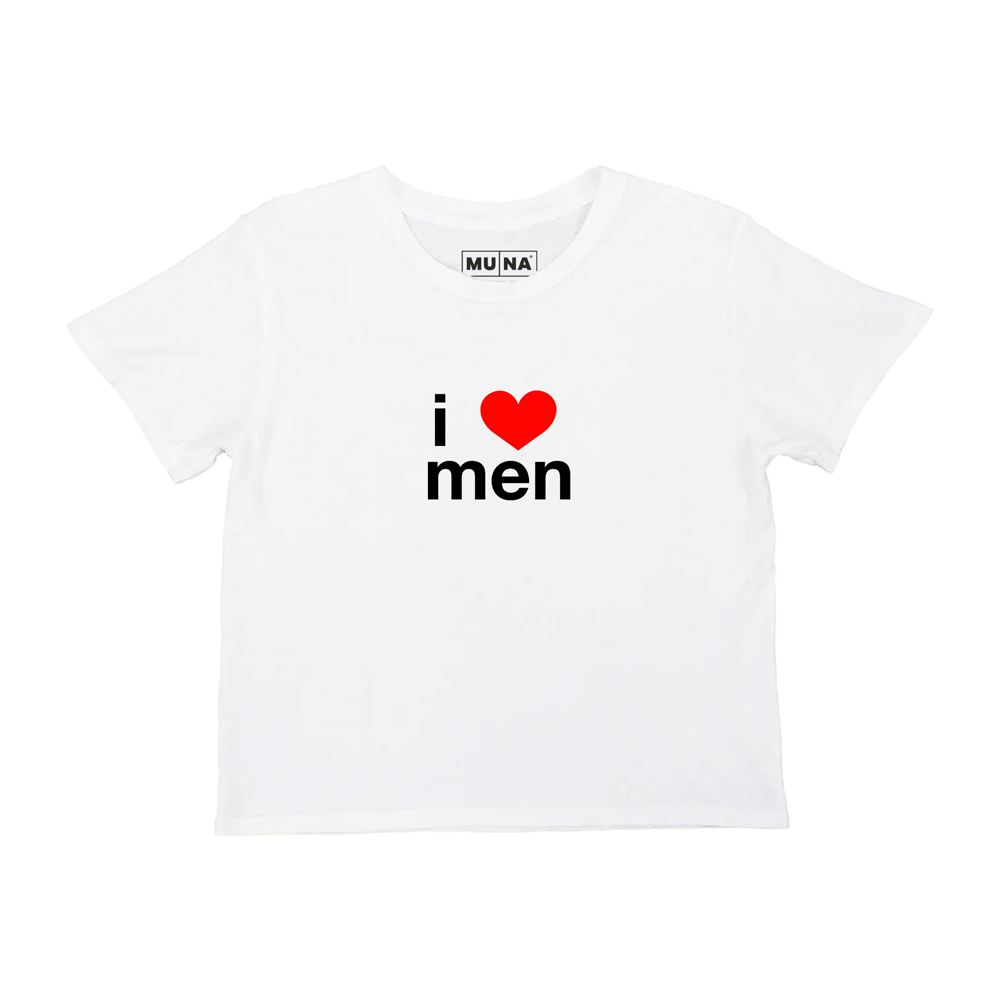 I Heart Men Baby Tee