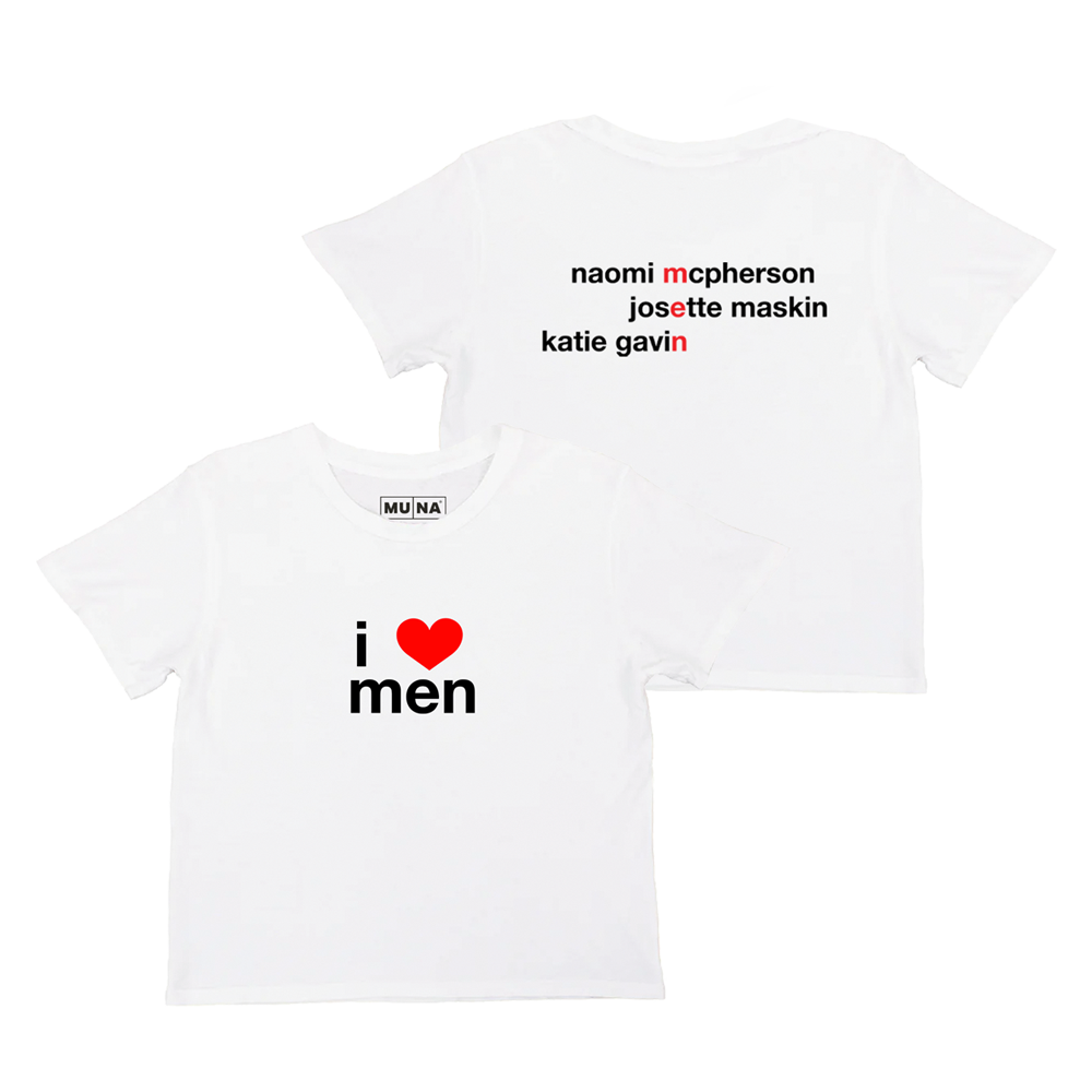 I Heart Men Baby Tee