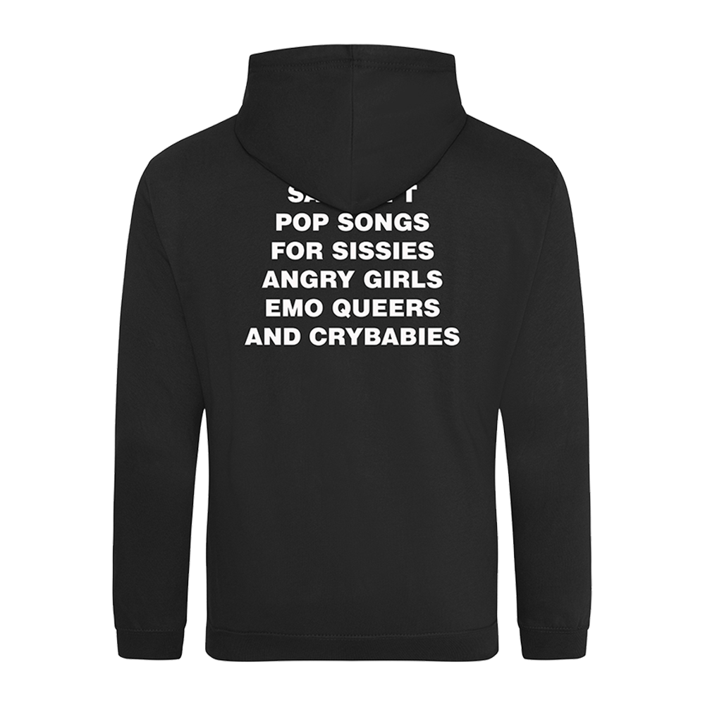 Sad Soft Pop Songs Black Hoodie