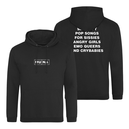 Sad Soft Pop Songs Black Hoodie