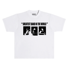 Greatest Band in the World White Tee