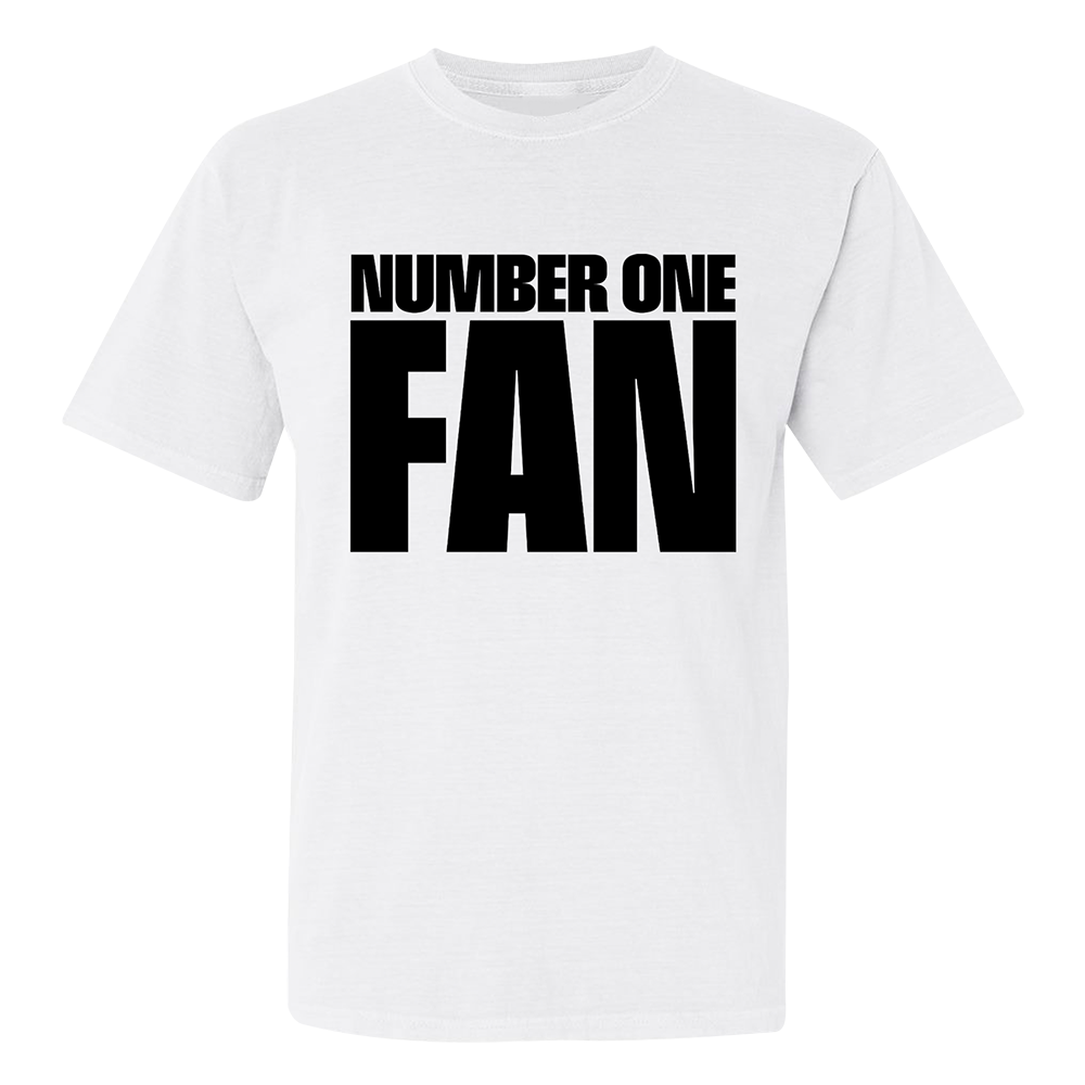 Number One Fan White Tee