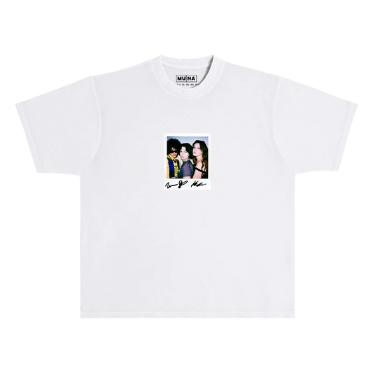 Polaroid White Tee