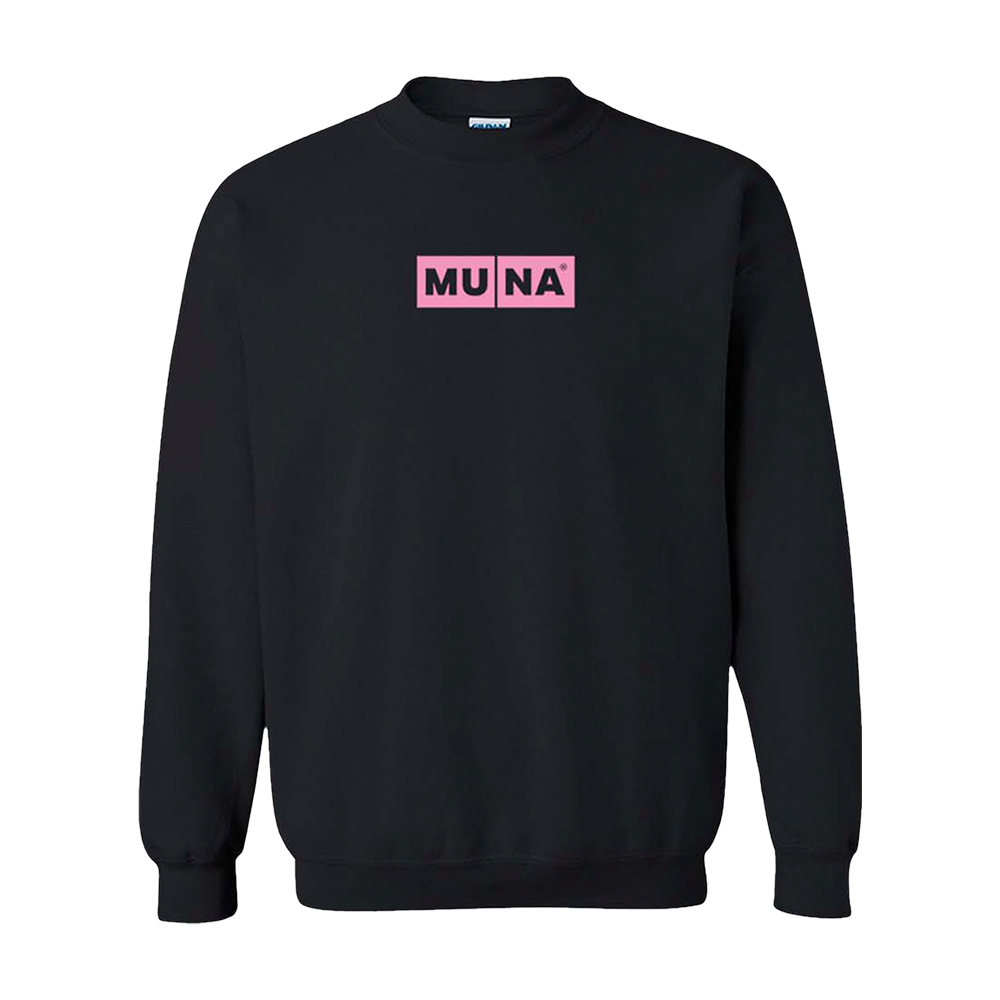 Sad Soft Pop Songs Black/Pink Crewneck Sweatshirt