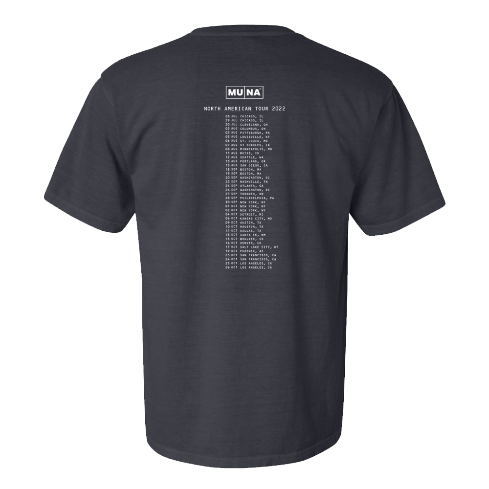 Greatest Band in the World 2022 Graphite Tour Tee